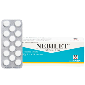 Smart Pharma - Thuốc Nebilet 5mg Nebivolol điều trị tăng huyết áp và suy tim mạn tính (1 vỉ x 14 viên) 1 Smart Pharma - NT SMART PHARMA 2026 10 09T092857.198
