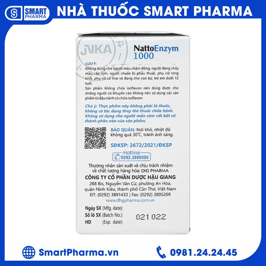 Nattoenzym 1000 (2) Smart Pharma - Nattoenzym 1000 2