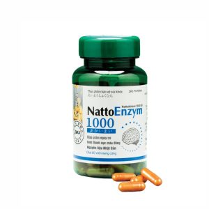 Smart Pharma - Viên uống NattoEnzym 1000 tan cục máu đông trong lòng mạch, tăng tuần hoàn máu (60 Viên) 2 Smart Pharma - Nattoenzym 1000 3