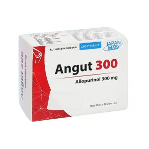 Smart Pharma - Thuốc Angut 300mg DHG giảm sự hình thành acid uric, điều trị sỏi thận (10 vỉ x 10 viên) 3 Smart Pharma - Nha thuoc Smart Pharma 2026 10 16T155841.068