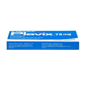 Smart Pharma - Viên nén Plavix 75mg phòng ngừa thành lập cục máu đông, huyết khối (1 vỉ x 14 viên) 1 Smart Pharma - Plavix 75mg 2