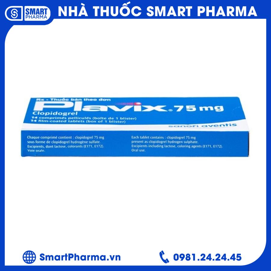 Plavix 75mg (2) Smart Pharma - Plavix 75mg 2