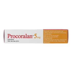 Smart Pharma - Procoralan 5mg trị đau thắt ngực, suy tim (4 vỉ x 14 viên) 1 Smart Pharma - Procoralan 2