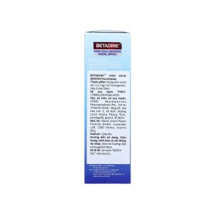 Smart Pharma - Xịt mũi Betadine Cold Defense Nasal Spray Kids 1+ 20ml dùng cho cảm cúm trẻ em 2 Smart Pharma - Smart pharma 2024 11 26T082657.102