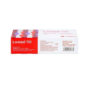 Smart Pharma - Thuốc Lostad T50 50mg Stella điều trị tăng huyết áp (3 vỉ x 10 viên) 1 Smart Pharma - Smart pharma 2024 11 26T084414.797