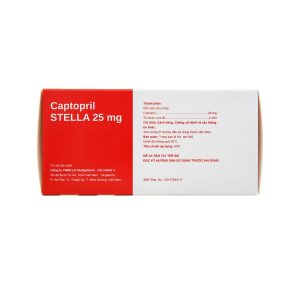 Smart Pharma - Thuốc Captopril STELLA 25 mg điều trị tăng huyết áp, suy tim sung huyết, nhồi máu cơ tim (10 vỉ x 10 viên) 1 Smart Pharma - Smart pharma 2024 11 26T162714.847