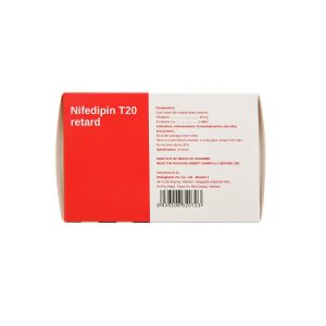 Smart Pharma - Viên nén Nifedipin T20 retard Stella dự phòng đau thắt ngực, điều trị tăng huyết áp (10 vỉ x 10 viên) 1 Smart Pharma - Smart pharma 2024 11 26T183122.615