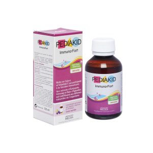 Siro Pediakid Immuno-Fort hỗ trợ tăng đề kháng, giúp bảo vệ sức khỏe (125ml)