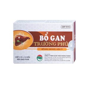 Thuốc Bổ Gan Trường Phúc giải độc gan, chống dị ứng, mày đay, lở ngứa (3 vỉ x 10 viên)