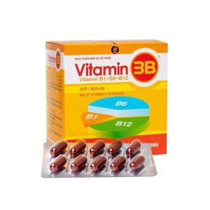 Viên uống Vitamin 3B Phúc Vinh giảm các triệu chứng đau thần kinh tọa, thần kinh ngoại biên (10 vỉ x 10 viên)