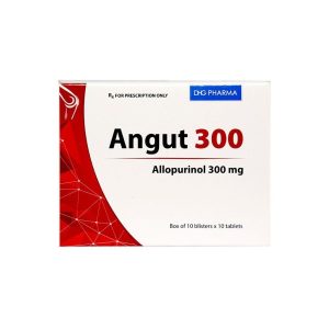 Smart Pharma - Thuốc Angut 300mg DHG giảm sự hình thành acid uric, điều trị sỏi thận (10 vỉ x 10 viên) 2 Smart Pharma - Smart pharma 2024 11 29T200413.458