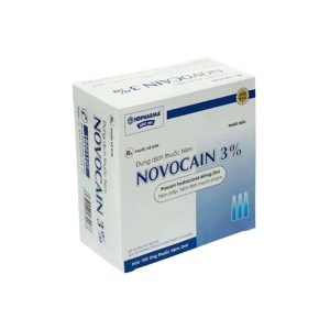 Dung dịch tiêm Novocain 3% HDpharma gây tê tại chỗ, gây tê cột sống (100 ống x 2ml)