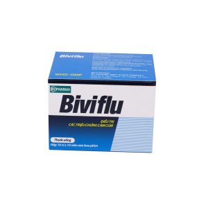 Thuốc Biviflu BV Pharma điều trị các triệu chứng cảm cúm (10 vỉ x 10 viên)