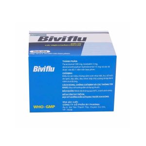 Smart Pharma - Thuốc Biviflu BV Pharma điều trị các triệu chứng cảm cúm (10 vỉ x 10 viên) 1 Smart Pharma - Smart pharma 2024 11 30T110925.349