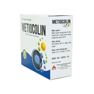 Smart Pharma - Dung dịch uống Metiocolin 100mg CPC1 Hà Nội điều trị cho trẻ có trí tuệ kém chậm phát triển (4 vỉ x 5 ống x 10ml) 1 Smart Pharma - Smart pharma 2024 11 30T171042.765