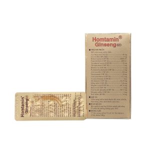 Smart Pharma - Thuốc Homtamin Ginseng Korea United cung cấp vitamin và muối khoáng (12 vỉ x 5 viên) 1 Smart Pharma - Smart pharma 30