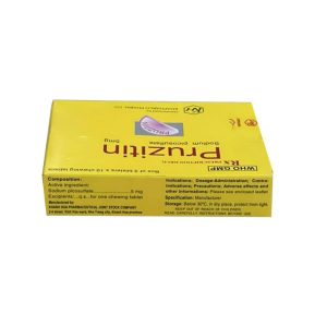 Smart Pharma - Viên nhai Pruzitin 5mg Khaphaco điều trị táo bón (3 vỉ x 10 viên) 2 Smart Pharma - Smart pharma 93 1