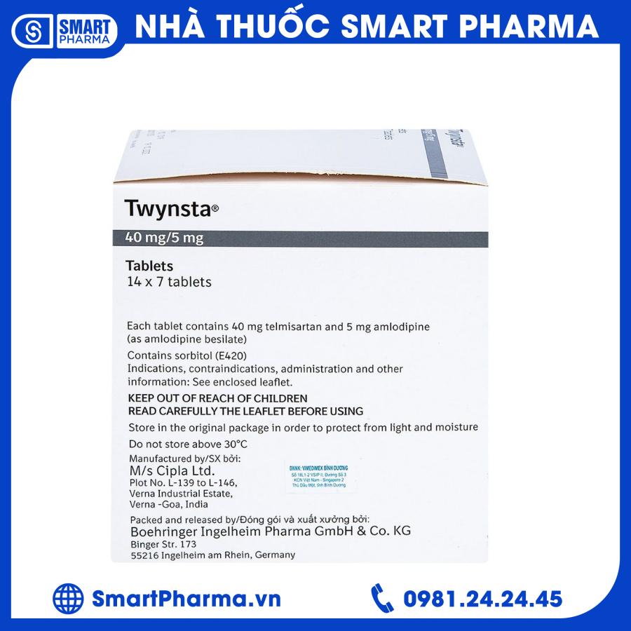 Twynsta (3) Smart Pharma - Twynsta 3