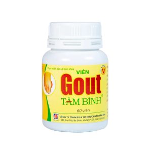 Smart Pharma - Viên Gout Tâm Bình hỗ trợ giảm triệu chứng đau do gút (60 viên) 2 Smart Pharma - Vien GOUT Tam Bin 2