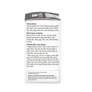 Smart Pharma - Vương Niệu Đan giảm kích thích bàng quang, giảm tiểu đêm ( Hộp 80 viên) 1 Smart Pharma - Vuong nieu dan 2