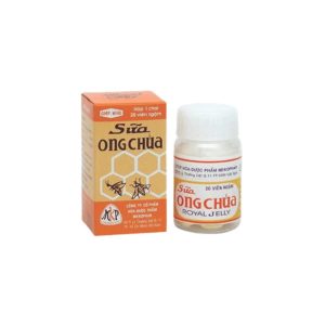 Viên ngậm Sữa Ong Chúa Mekophar bồi dưỡng cho người già, người bệnh, phụ nữ sau sinh (20 viên)