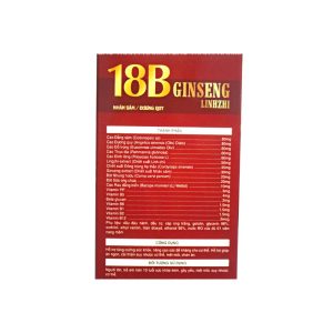 Smart Pharma - Viên uống bồi bổ sức khỏe 18B With Ginseng hộp 100 viên 2 Smart Pharma - 18B With Ginseng 2