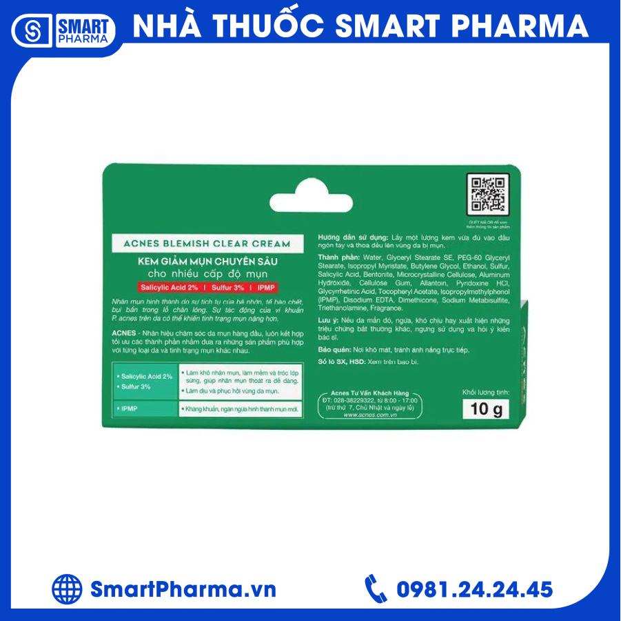 Acnes Blemish Clear 1 Smart Pharma - Acnes Blemish Clear 1