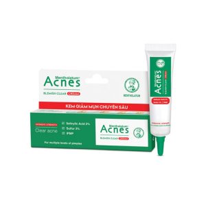 Kem Acnes Blemish Clear kháng khuẩn, giảm mụn sưng đỏ tuýp 10g