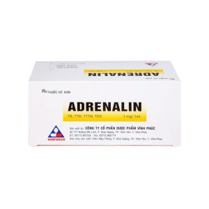 Smart Pharma - Dung dịch tiêm Adrenalin 1mg/1ml hồi sức tim phổi, cấp cứu choáng phản vệ (5 vỉ x 10 ống) 1 Smart Pharma - Adrenalin Vinh phuc 2