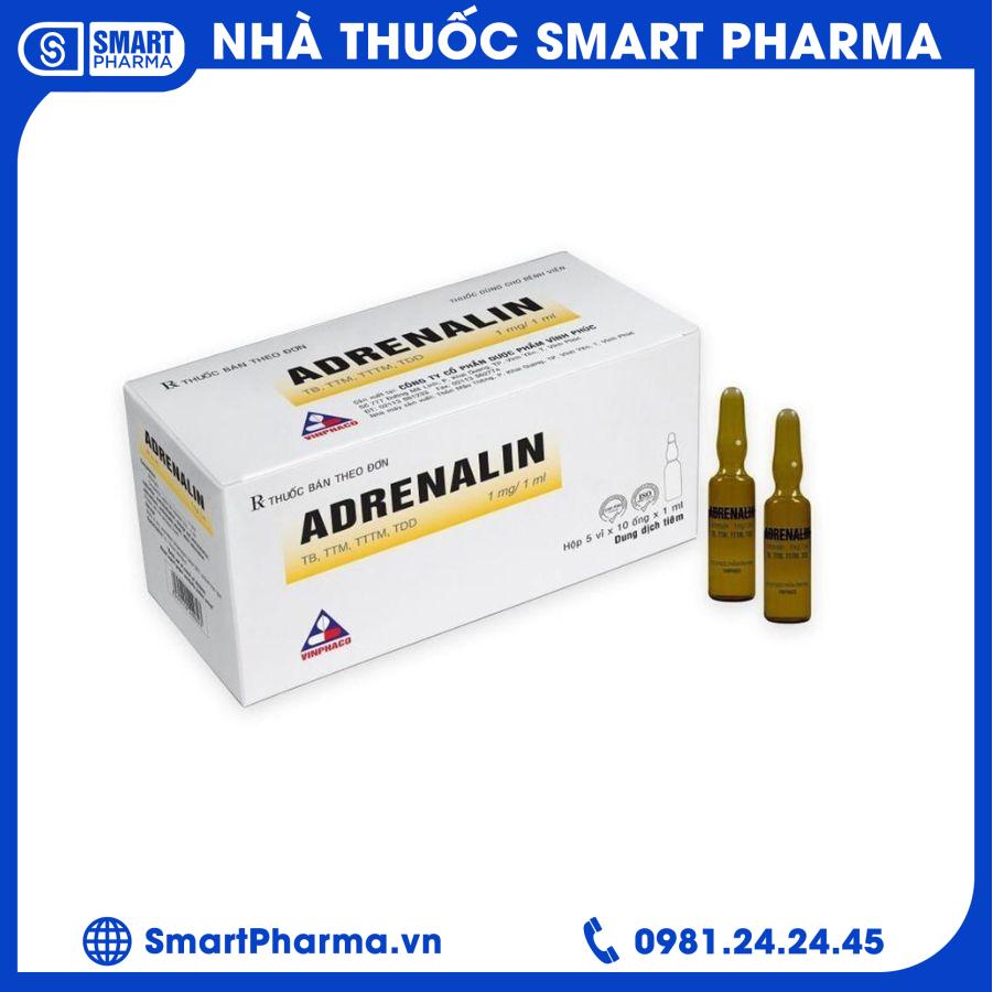 Adrenalin Vĩnh phúc Smart Pharma - Adrenalin Vinh phuc