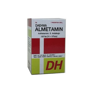 Thuốc Almetamin Dae Hwa điều trị dị ứng (Hộp 10 vỉ x 10 viên)