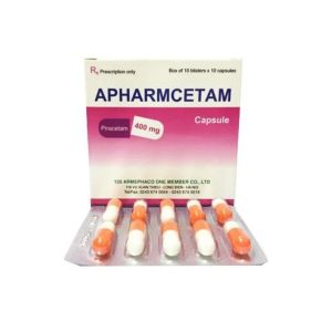 Apharmcetam 400mg Armephaco - Thuốc điều trị chóng mặt