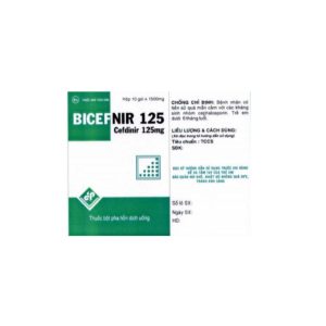Smart Pharma - Thuốc Bicefnir 125 Vidipha điều trị nhiễm khuẩn ở mức độ nhẹ và vừa ( Hộp 10 gói) 2 Smart Pharma - Bicefnir 125 1