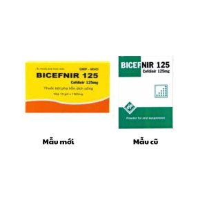 Smart Pharma - Thuốc Bicefnir 125 Vidipha điều trị nhiễm khuẩn ở mức độ nhẹ và vừa ( Hộp 10 gói) 1 Smart Pharma - Bicefnir 125 2