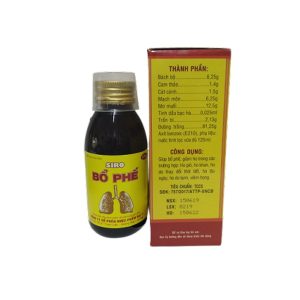 Smart Pharma - Siro ho Bổ Phế Đại Y giúp bổ phế, hỗ trợ giảm ho (Hiro ho Bổ Phế ĐẠI Y giúp bổ phế, hỗ trợ giảm ho (Hộp125ml) 2 Smart Pharma - Bo phe lo 125ml Dai Y 1
