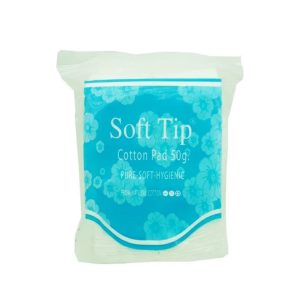Bông tẩy trang Thái Lan Soft Tip có viền ( Gói 50g)