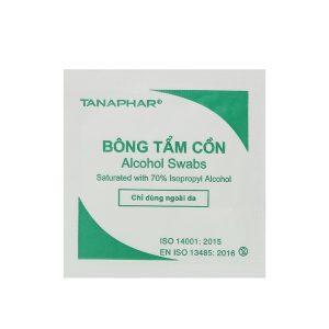 Smart Pharma - Bông tẩm cồn Alcohol Swabs Tanaphar làm sạch và khử trùng da trước khi tiêm (100 miếng) 1 Smart Pharma - Bong tam con Tanaphar 2