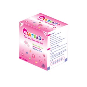 Smart Pharma - Cansua 3+ hỗ trợ điều trị cho trẻ còi xương, chậm phát triển (Hộp 14 gói) 2 Smart Pharma - Cansua 3 2