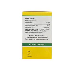 Smart Pharma - Thuốc Cidemax điều trị các tình trạng ho, bao gồm họ có đờm, họ khan, ho do thời tiết (Hộp 10 vỉ x 10 viên ) 1 Smart Pharma - Cidemax 2