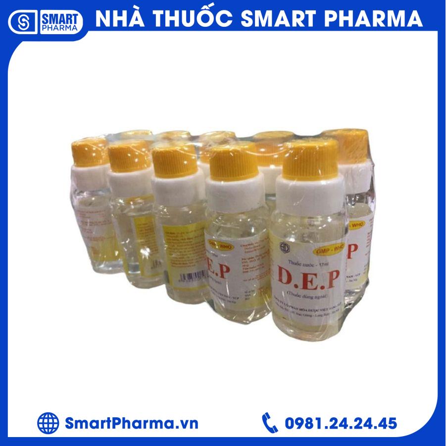 Dep nước 17ml 1 Smart Pharma - Dep nuoc 17ml 1