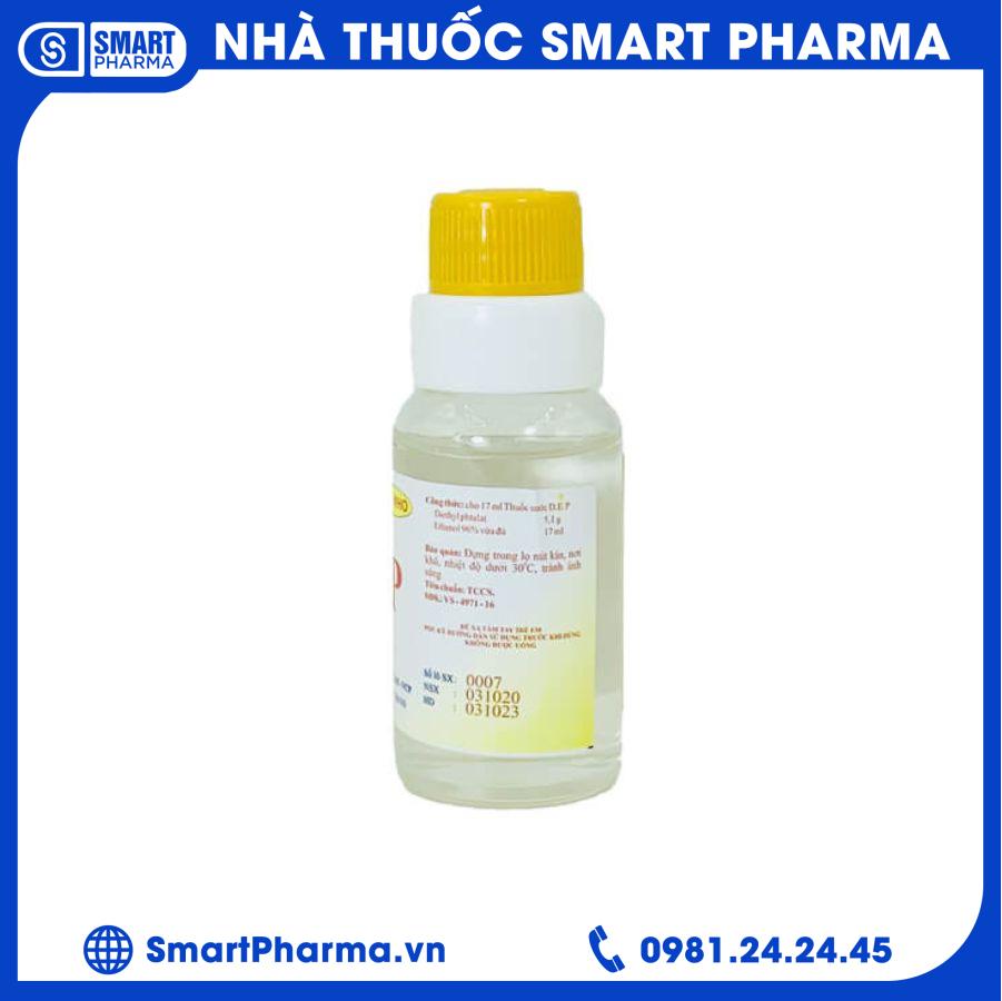 Dep nước 17ml 2 Smart Pharma - Dep nuoc 17ml 2