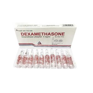 Smart Pharma - Dung dịch tiêm Dexamethasone 4mg/1ml Vinphaco điều trị trạng thái hen, bệnh dị ứng nặng (10 ống x 1ml) 2 Smart Pharma - Dexamethason 4mg 1ml Vinh phuc 1
