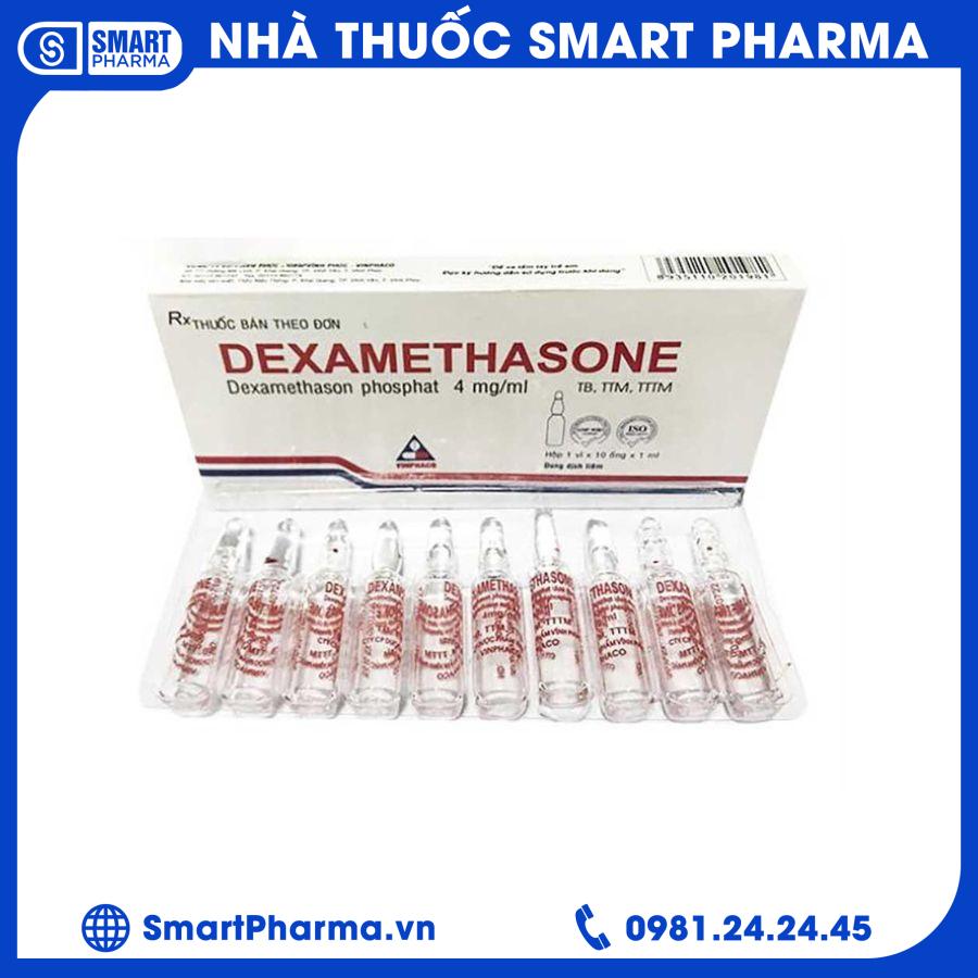 Dexamethason 4mg-1ml Vĩnh phúc 1 Smart Pharma - Dexamethason 4mg 1ml Vinh phuc 1