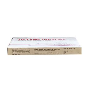 Smart Pharma - Dung dịch tiêm Dexamethasone 4mg/1ml Vinphaco điều trị trạng thái hen, bệnh dị ứng nặng (10 ống x 1ml) 1 Smart Pharma - Dexamethason 4mg 1ml Vinh phuc 2