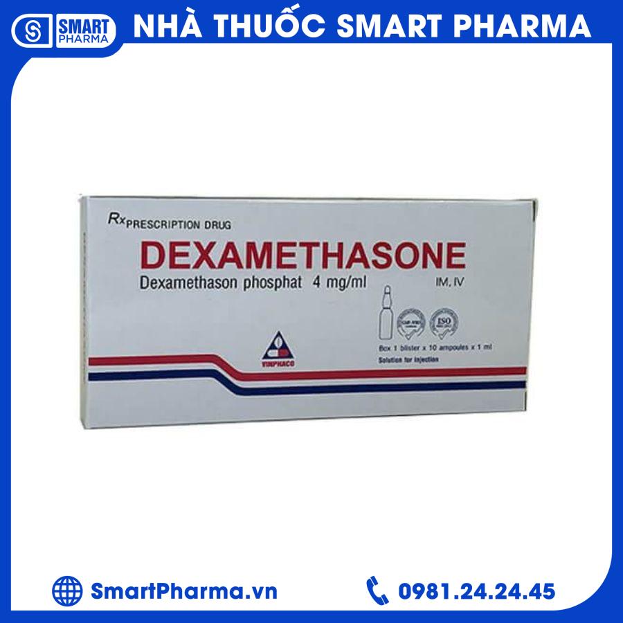 Dexamethason 4mg-1ml Vĩnh phúc Smart Pharma - Dexamethason 4mg 1ml Vinh phuc