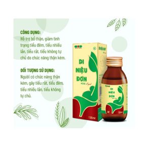 Smart Pharma - Di niệu đơn Hose Liquid 125ml hỗ trợ giảm tình trạng do chức năng thận kém, hỗ trợ bổ thận 2 Smart Pharma - Di nieu Don siro lo 125ml 1