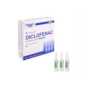 Thuốc tiêm Diclofenac 75mg/3ml HDPharma điều trị các trường hợp viêm khớp, giảm đau