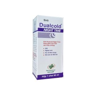DUALCOLD NIGHT TIME – ĐIỀU TRỊ CẢM CÚM, SỔ MŨI, HẮT HƠI