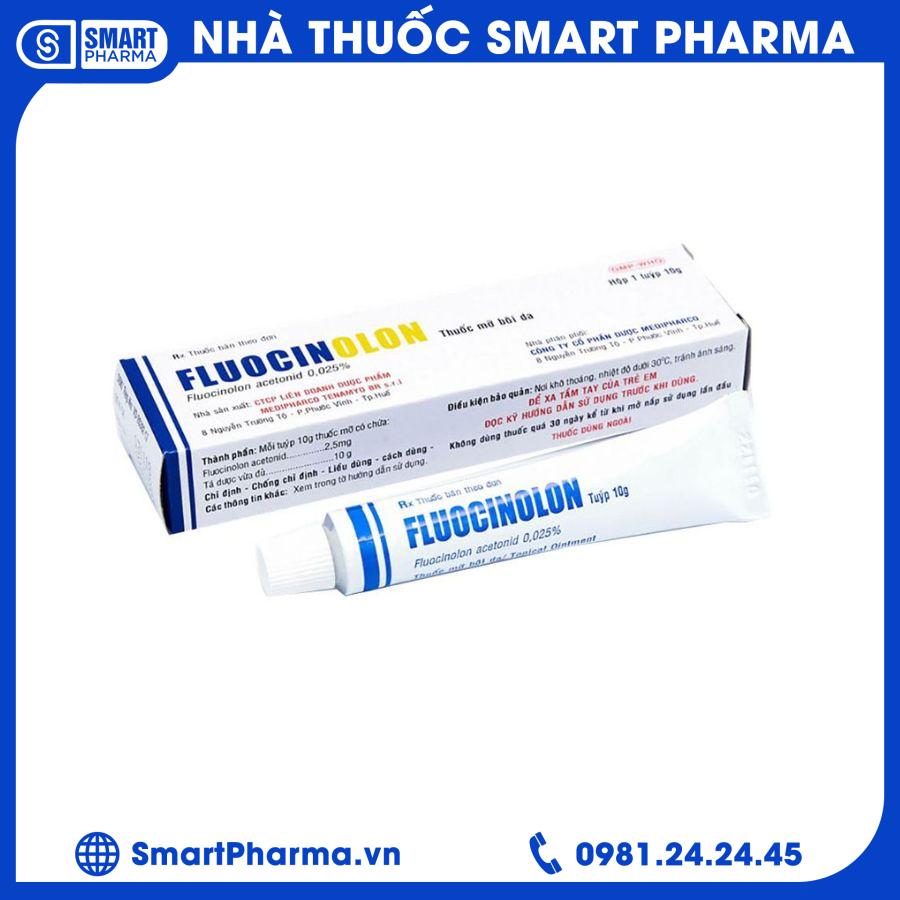 Fluocinolon 10g Huế Smart Pharma - Fluocinolon 10g Hue