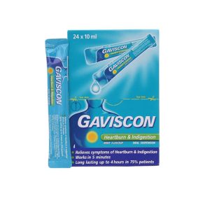 Smart Pharma - Hỗn dịch Gaviscon Reckitt Benckiser xanh điều trị trào ngược dạ dày, thực quản (24 gói x 10ml) 2 Smart Pharma - Gaviscon xanh 1